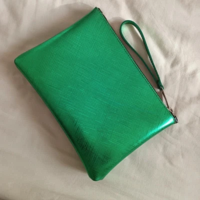 Borsetta borsa pochette verde GUM ottime condizioni - Immagine 1 di 4