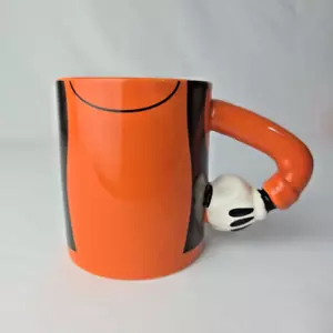 Goofy Arm Ceramic Mug Cup Genuine Disney Orange Torso Hand On Hip Rare - Picture 1 of 3