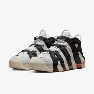 Nike Air More Uptempo Hoops Grey Beige Dust GS Size 6Y New DX3360 001 - Picture 1 of 14