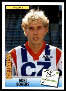 Panini Voetbal 93 (Netherlands) Adri Bogers Willem II No. 157 - Picture 1 of 2