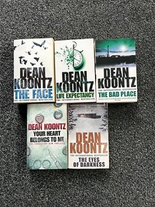 Dean Koontz BOOK BUNDLE X 5 Job lot Horror Thriller - Picture 1 of 1