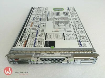 Sun Oracle Blade X6270 M2 2 x 2.93GHz 6Core, 48GB, 2x 146GB, RAID card with batt - Image 1 of 3