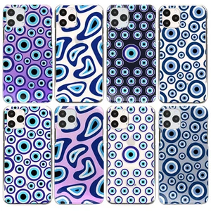 Evil Eyes Handyhülle, Evil Eyes iPhone 14 Hülle, Turkish Eye Case für S23/Pixel 7 - Bild 1 von 13