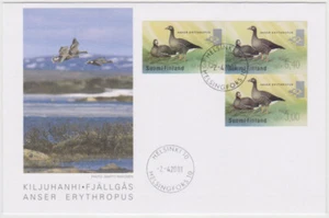 Finland FDC 2001 ATM Frama, Lesser white-fronted goose, mint - Picture 1 of 1