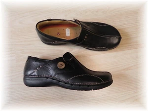 Clarks * hübsche leichte Halbschuhe Schuhe Echt Leder * Gr. 37 - 37 1/2 * Neu - Bild 1 von 5