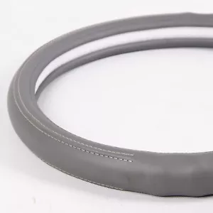 Non Slip Water & Stain Resist Steering Wheel Cover Good Fit ( Grey Color ) - Bild 1 von 6
