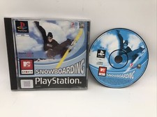 Snowboarding MTV Sports (11+) Playstation 1 PS1 Black Label Fast Dispatch!