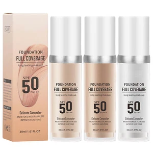 Liquid Concealer Makeup Brightening Moisturizing Concealer Liquid Great Coverage - Picture 1 of 15