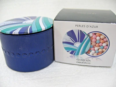Guerlain Meteorites powder EMILIO PUCCI Perles D'Azur BNIB face powder balls  - Image 1 of 4