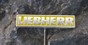 Vintage Liebherr Swiss Switzerland Machine Tool Heavy Equipment Pin Badge  - Picture 1 of 5