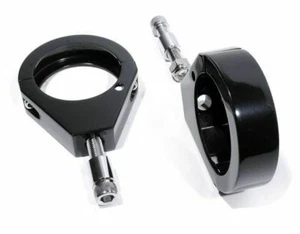 KIT RICOLLOCAZIONE FRECCE NERI 49 mm HARLEY DAVIDSON DYNA SUPERGLIDE SUPER GLIDE - Imagen 1 de 12