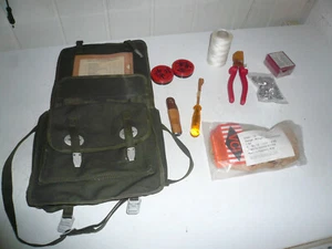 Tasche mit Werkzeug zur Sprengvorbereitung, Pionier-Werkzeug - Bild 1 von 1
