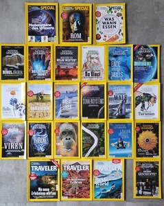 25x National Geographic + Special Sammlung 2018-2023 Rom, Viren, Roboter, Bibel - Bild 1 von 11