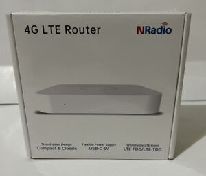 NRadio WiFi Router,Portable AC1200 Dual Band  4G LTE Modem Router