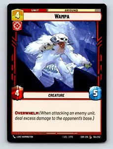 Aggression Ground Creature Wampa Unit Overwhelm 4C 5H 4P Snow Beast - Picture 1 of 10