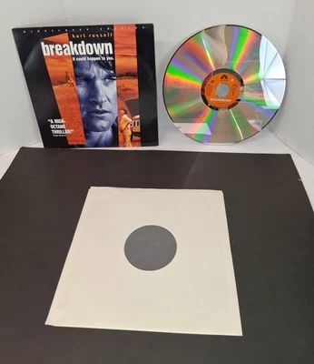 Breakdown LaserDisc 1997 Kurt Russell Thriller Widescreen Paramount Stereo GUC - Image 1 of 4