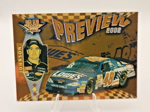 2002 Wheels High Gear Preview Holofoil Jimmie Johnson #F70 NASCAR Parallel - Picture 1 of 3