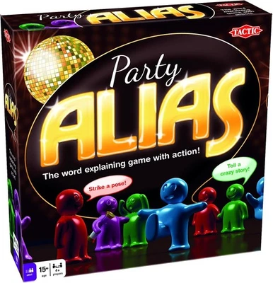 Party Alias Word Explaining Board Game Party Game by Tactic Games Ages 15+, NEW - Image 1 of 3