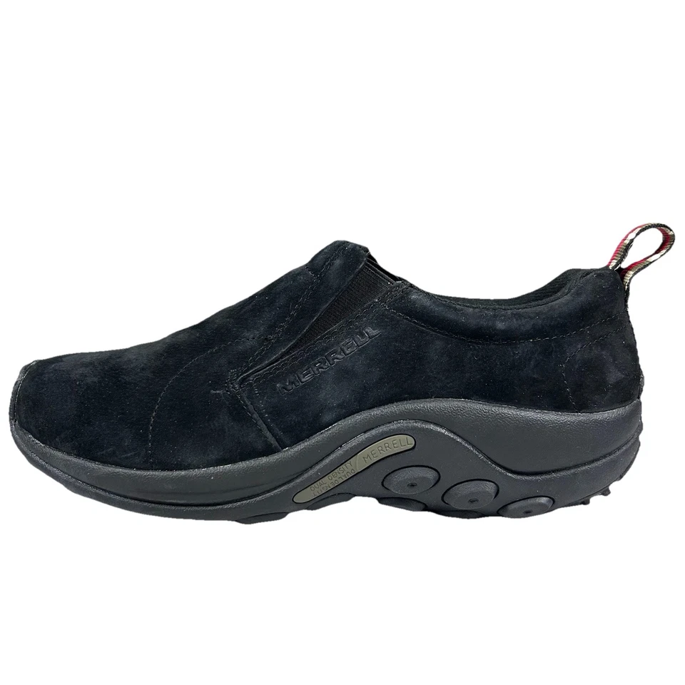 Zapatos Merrell Jungle Moc para hombre talla 11 negro medianoche gamuza causal sin cordones nuevos Foto 1 de 4