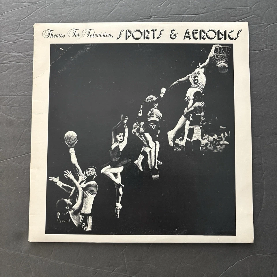 George Semper Themes Sports TV Aerobics NM Insert Library Soul Funk Raiders Beat - Image 1 of 4