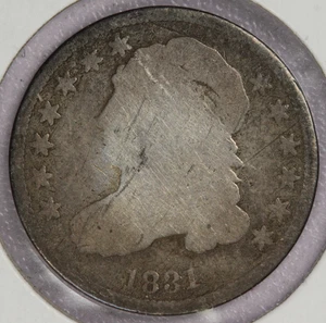 1831 Capped Bust Silver Dime 10C-G - Picture 1 of 2