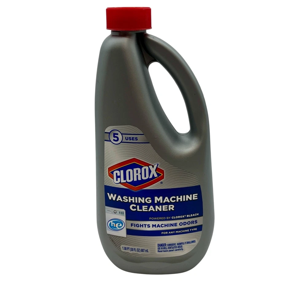 Limpiador de lavadora Clorox eliminador de olores 5 usos 30 oz 2009 Foto 1 de 4