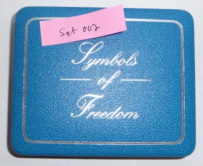 1997 Proof Symbols of Freedom, A Two-Coin Ultra Rare Set W/box and Certificate - Image 1 of 4