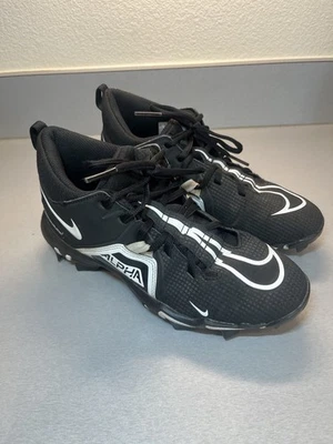 Nike Alpha Boys Menace 3 Shark (CV0581-001) 6Y Black Football Cleats Shoes - Image 1 of 4