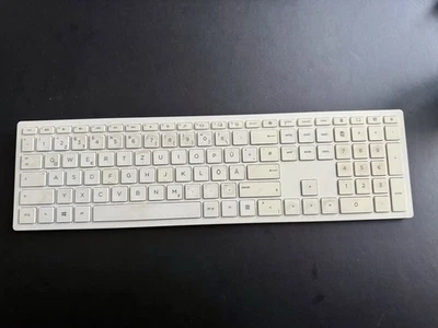 HP QWERTZ Tastatur Keyboard Computer Bluetooth - Bild 1 von 3