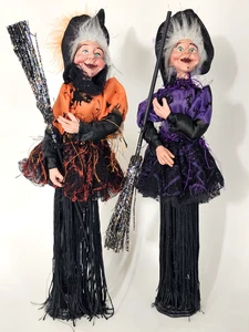 Studio 33 Halloween Sammlerstück elegante Dame Hexe Figuren 15" Lot 2 - Bild 1 von 10