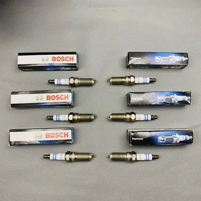 BOSCH Platinum Spark Plugs 6PCS For Pontiac G6 G8 Saab 9-7x Suzuki XL-7 - Image 1 of 4