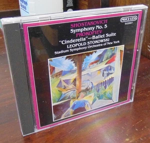 Shostakovich - Symph. 5 & Prokofiev Cinderella Suite / STOKOWSKI / Price-less NM - Picture 1 of 3