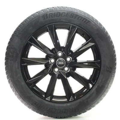 Audi Q4 E-Tron F4 Winterrad 5-V-Speichen Bridgestone 255/50R19 DOT22 89A071499 - Bild 1 von 4
