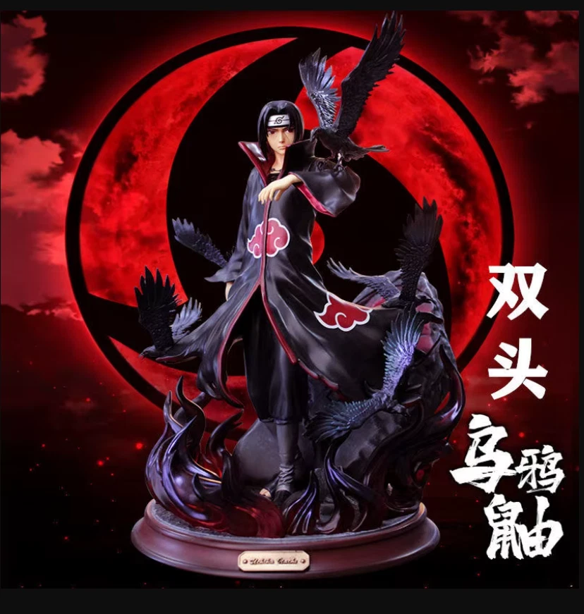 Naruto Itachi Uchiha GK Statue Figur Anime Modell Sammlung 25cm SAMMLERSTATUE - Bild 1 von 4