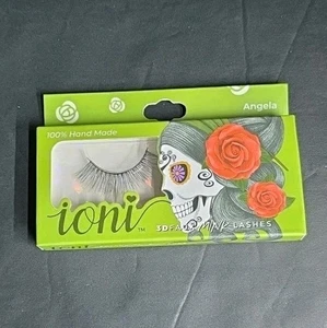 Ioni 3D Natural Doll Faux Mink Eyelashes Angela 4 Packs NEW Handmade  - Picture 1 of 5
