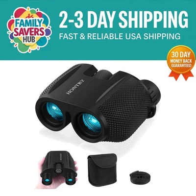 Versatile 10x25 Binoculars for Bird Watching, Theater, and Outdoor Adventures - Image 1 of 4
