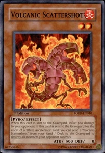 1st Ed Volcanic Scattershot FOTB-EN010 Yugioh - Picture 1 of 1