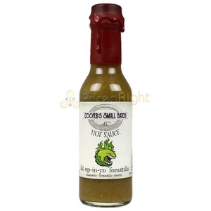 Jal Up In Yo Tomatillo Mild Jalapeno Hot Sauce Cooper's Small Batch 5 Oz Bottle - Picture 1 of 6