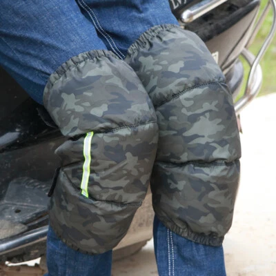 2022 Winter Unisex Thick Duck Down Knee Pads Wind-proof Ski Leg Warmer Protector - Image 1 of 4