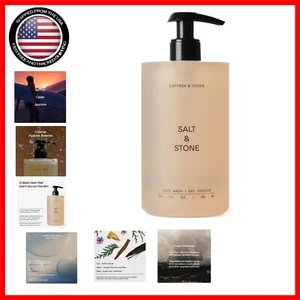 Unisex Deep Moisture Body Wash with Antioxidants - Soft Skin, Saffron & Cedar - Picture 1 of 9