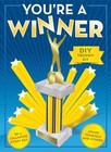 You're a Winner! Award Trophy Kit Gold Sturdy Cardstock Custom DIY