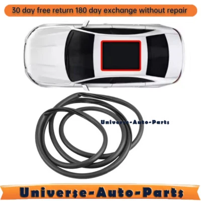 Sello de impermeabilización de vidrio para techo corredizo para 2007 2008 2009 2010 2011 2012 2013 Acura MDX Foto 1 de 4