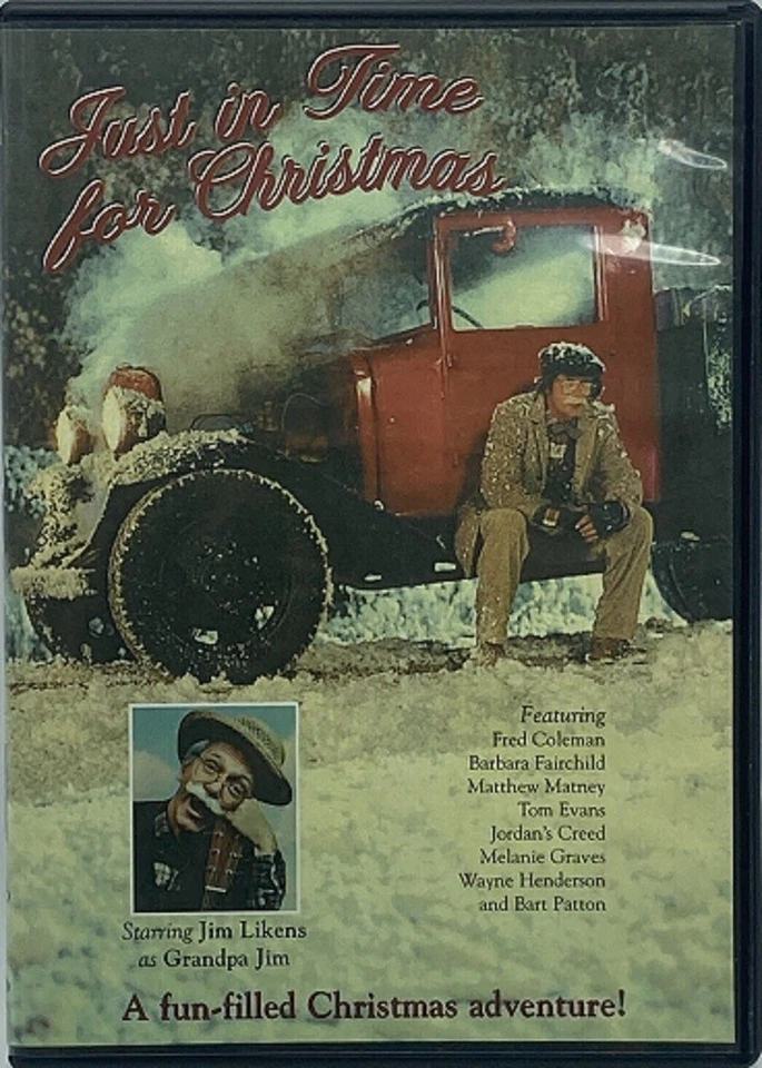 Just in Time for Christmas DVD Like NEW Jim Likens Barbara Fairchild - Image 1 of 1