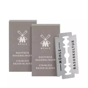 Muhle Double-Edge Replacement Shaving Blades, 20 Blades - Picture 1 of 3