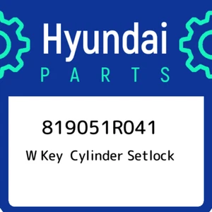 819051R041 Hyundai W key cylinder setlock 819051R041, New Genuine OEM Part - Bild 1 von 1