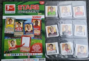Bundesliga Stars Quartett Leeralbum Und Stickersatz Komplett - Bild 1 von 1