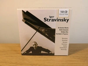 Igor Stravinsky 10 CD Box *NEW & SEALED* Bernstein Ansermet Karajan etc - Picture 1 of 2