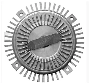 TYC Radiator Fan Clutch For AUDI A4 Avant A6 SKODA Superb I VW Passat B5 95-08 - Picture 1 of 2