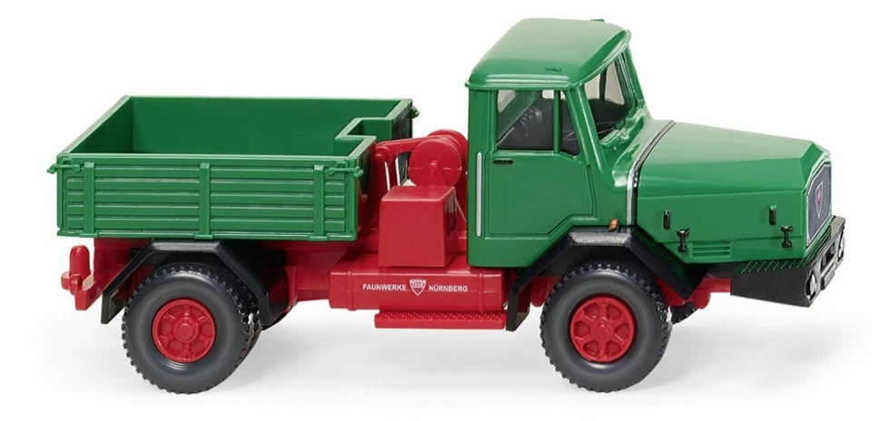 WIKING - Camion verde menta Faun - 1/87 - WIK049302 - Immagine 1 di 1