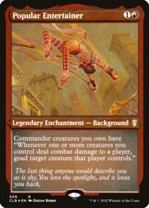 Popular Entertainer Foil (509) Etched Battle for Baldur's Gate CLB MTG Magic - Bild 1 von 1